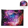 Miniatyrbilde 2 av 5: Galaxy Gobelin Stjernehimmel Gobelin Univers Rom Gobelin Vegghengende Psykedelisk Gobelin Mystisk Nebula Stjerner Veggobelin For Stue Gjør