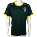 Pikkukuva 1 / 2: 1998 Brasilialainen maalivahti custom pelipaita treeniasu lyhythihainen pelipaita T-paita Ferdinand NO.5 L
