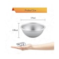 Miniatyrbild 3 av 5: 20 Stycken 10 Set DIY Metall Badbollsform för Hantverk DIY Tillverkningsmaterial 6.5X3cm