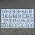 Miniatyrbillede 4 af 4: DIY Epoxy Resin Digitalt Bogstav Form Dekoration Silikoneforme Håndværk Tilbehør Q