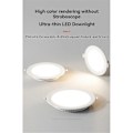 Miniatyrbilde 4 av 5: 6 stk. LED Downlight 8 Tommer 20Watt Ultratynn LED Innfelt Downlight Taklampe