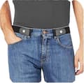 Elastisk bælte uden spænde til mænd og kvinder, usynligt bælte uden spænde til jeans og bukser