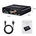 Miniatyrbilde 5 av 5: 192KHz ARC Audio Extractor Digital til Analog Audio Konverter ARC til Optisk/SPDIF Koaksial Stereo L/R 3.5mm