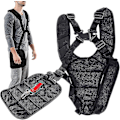 Miniatyrbillede 1 af 5: Trimmer Skulderrem, Dobbelt Skulder Trimmer Sele Justerbar Rem