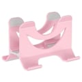 Miniatyrbillede 1 af 5: Vertikal Laptop Stand Skrivebordsholder Notebook Dock Pladsbesparende Til /// Til Chrome Book Pink