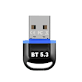 Miniatyrbilde 1 av 5: USB Bluetooth-adapter for PC USB Bluetooth-dongle 5.3 Trådløs Bluetooth-kontakt Mottaker USB-nøkkel