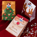 Miniatyrbilde 5 av 5: Julemerker klistremerker Julemerkelapper God Jul merkelapper runde selvklebende julemerker