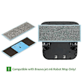 Miniatyrbilde 5 av 5: Erstatning for M6 våtmoppeputer I-Robot M-serien M6 (6110) (6012) (6112) Ultimate Robotmopp