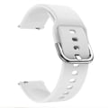 Miniatyrbild 4 av 5: 20mm Fyrkantigt Spänne Silikon Smart Klockarmband Kompatibelt För GarminMove Luxe/Move Style/Move 3 White
