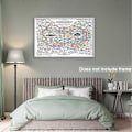 Miniatyrbild 5 av 5: Healing Web Poster NaturalRemedies Diagram Canvas Tryck Väggkonst Horisontell Affisch Tryck Mental Hälsa Affischer
