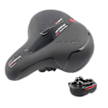 Miniatyrbillede 1 af 5: Komfortcykel, bred cykelsadel udskiftning memory foam polstret blød cykelpude med absorberende Boris