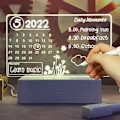 Miniatyrbilde 5 av 5: Romantisk Kjærlighet 3D Akryl LED Lampe for Hjem Barnas Nattlys Bordlampe Julebord Dekor Valentinsdag Nattbordslampe la gou