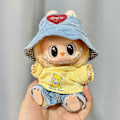 Miniatyrbild 1 av 5: Original Andra Generationens Labubu Monster Have A Seat Serie Söt Docka Kläderleksak Ornament Endast Kläder Söt Dockleksak Present[jkw] 6