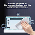 Miniatyrbilde 2 av 5: Base Klar Støvbeskyttelse for Beskyttende Sleeve Case Akryl Displayboks Skall for Konsoll(B)