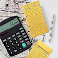 Miniatyrbilde 4 av 5: 12 Farge Budsjettkonvolutter med Hull Thicker Cash Envelope System Spare Penger Organizer Enve
