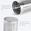 Miniatyrbilde 3 av 5: Te-infuser. Tesil Finmasket Tefilter 304 Rustfritt Stål Honeycomb