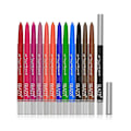 Miniatyrbild 1 av 5: Vattentät Regnbåge Färgglad Flytande Eyeliner Penna Vit Rosa 12 Färger Eyeliner Penna Långvarig
