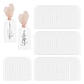 Miniatyrbilde 1 av 5: 50 stk. Akryl Bordkort Bryllup Blank Bueformet Frostet Bryllup Reservert Skilt for Akryl Navnelapp S