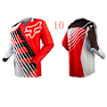 Miniatyrbild 1 av 2: Sommar herr FOX downhill cykelkläder snabbtorkande ventilerande långärmad T-shirt style 10 M