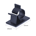 Miniatyrbilde 2 av 5: Justerbar Selvklebende Nylon Ledning Svart 50 Stk