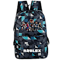Miniatyrbilde 1 av 3: Roblox Skolesekk Ryggsekk Student Skolesekk Reiseveske Color-10