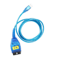Miniatyrbilde 1 av 4: USB OBD Grensesnitt Diagnostisk Kabel Testlinje for DCAN K+CAN med Bryter