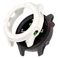 Miniatyrbild 1 av 5: Kompatibel För Garmin Forerunner 255 Mjukt TPU Klockskydd Utskuren Design Anti-Repor Skyddande Ram White
