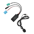 Pikkukuva 5 / 5: 6-nastainen Bluetooth-audiokaapeli autostereoiden AUX?IN-adapteri mikrofonilla, sopii Clio/Espace/Megane