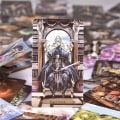 Pikkukuva 5 / 5: Wizards tarot -kortit englanniksi, lue kohtalo lautapeli oraakkelikortit pelikorttipakka pelit juhliin henkilökohtaiseen viihteeseen Clear