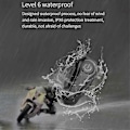 Miniatyrbillede 3 af 5: 2 stk. Bluetooth Intercom Motorcykel Full Helmet Bluetooth Headset kompatibel med 2 Intercomunicador Trådløse Headset