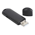 Pikkukuva 2 / 3: Mini USB-muistitikku ääninauhuri Ladattava kaksoistallennustilan kytkin Digitaalinen äänityslaite 8GB
