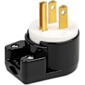 Pikkukuva 1 / 4: 90 asteen USA Kanada uros pistoke 5-15p 3-napainen kulmapistoke tee-se-itse. 15A 125V USA 3-nastainen