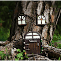 Miniatyrbild 4 av 5: Trädgårdsälva Fe Dörrhänge Självlysande Presentförpackning Juldekoration Harts Hantverk
