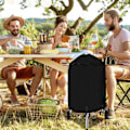 Miniatyrbilde 2 av 5: Grilltrekk for kullgrill, 22 tommer - Grilltrekk for kulegrill, BBQ-gassgrill med borrelås og snøring, lett materiale for alle årstider