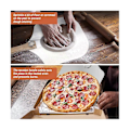 Miniatyrbillede 3 af 5: Pizzaspade 30 cm pizzaspade med foldbart træhåndtag nem opbevaring pizzaspade pizza vendespade P