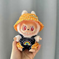 Miniatyrbild 1 av 5: Original Andra Generationens Labubu Monster Have A Seat Serie Söt Docka Kläderleksak Ornament Endast Kläder Söt Dockleksak Present[jkw] 26