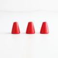 Pikkukuva 1 / 5: Uudet 20 mm 20 kpl/pakkaus Joulu Lumimies Pingviini Puiset Helmet DIY Mukautettu Juhlakoristelu Lasten Lelut Rannekorutarvikkeet red snowman hat 20mm