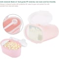 Miniatyrbilde 4 av 4: Melkepulverdispenser for baby, lufttett oppbevaringsboks for barnemat, mikroovn- og kjøleskapssikker godteri for barn