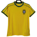Miniatyrbilde 1 av 2: 1998 Brasil hjemme drakt tilpasset treningsdress kortarmet drakt T-skjorte Rooney NO.10 M