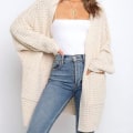 Miniatyrbillede 2 af 5: 2022 Efterår og Vinter Nyt Dametøj, Casual Dame Strikket Cardigan, Løs Strikket Varm Sweater Damefrakke
