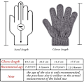 Miniatyrbilde 2 av 5: 16 par Vinter Barn Varme Magiske Hansker Full Finger Elastiske Strikkede Hansker