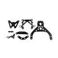 Miniatyrbilde 1 av 5: Front Tower Bulkhead Support Kit for Rovan King Motor Baja 5B Dirt RC Bil Leketøydeler