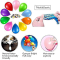 Miniatyrbild 2 av 5: Födelsedagsballong - Set med 100 Uppblåsbara Ballonger - Födelsedagsballonger - Uppblåsbar Födelsedagsballong - Ballong