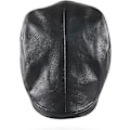 Miniatyrbillede 2 af 4: Herre Beret Kasket Justerbar PU Læder Avisdreng Ivy Gol Hat 56-60 CM