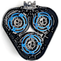 Miniatyrbillede 1 af 4: Shaverhoved til Philips S5000 S5370 S5571 S5420 S5140 S5078 - sort Fg