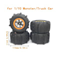 Miniatyrbilde 4 av 5: 4 stk. 110 mm Paddeldekk Snø Sand Dekk Hjul for Xinlehong 9125 9116 9155 144001 124019 104009 RC C