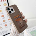 Miniatyrbild 2 av 5: Kompatibelt för iPhone 16 Pro Max E Ink-mobilskal med 4-färgsskärm, DIY Trådlös NFC-fotovisning Brown