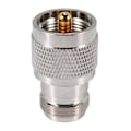 Miniatyrbillede 1 af 5: UHF Han PL259 til N Hun M/F Lige Coax RF Adapter