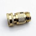 Miniatyrbilde 3 av 4: Hurtigkobling for hageslange - Hageslangekobling 1,9 cm - Hun- og hanngjenger