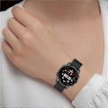 Miniatyrbillede 4 af 5: Kompatibel med Garmin Tactix 7 Pro / Fenix 7X / Fenix 7X Solar Silikone Urrem 26mm Åndbar Urrem med Foldespænde Grey